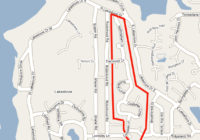 Linene Woods Outline Map